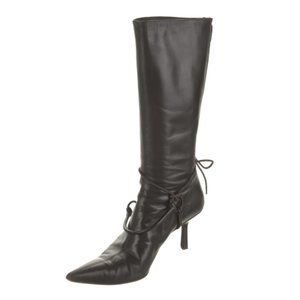 Gucci Horsebit Mid Calf Boots